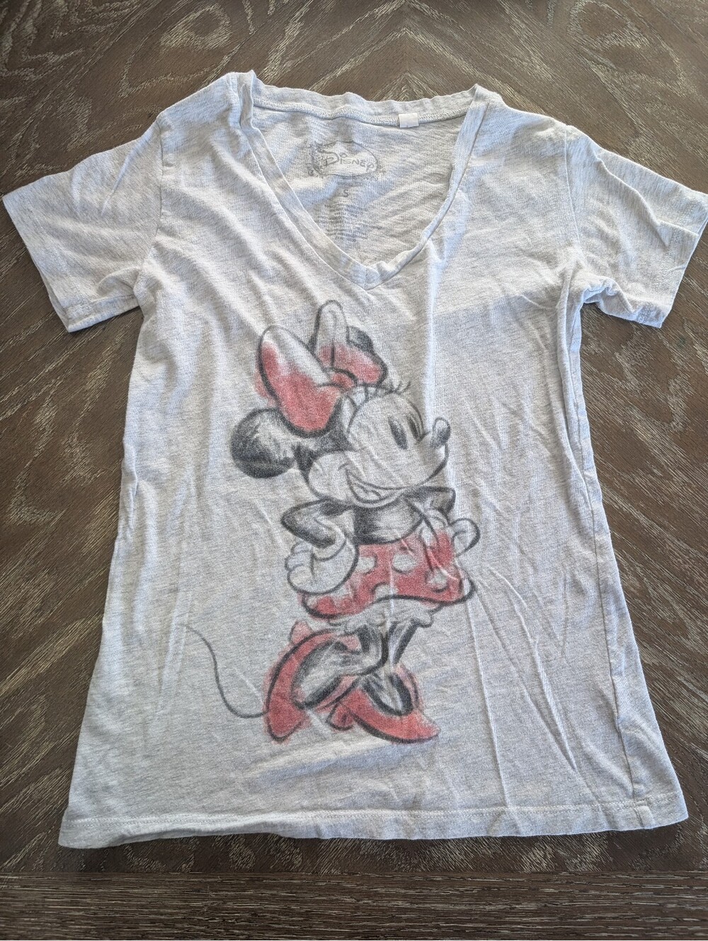 Minnie Mouse vintage-Style Sketch Graphic Tee
